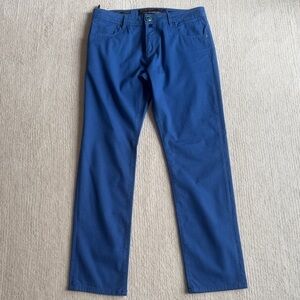 NWOT Jacob Cohen Handmade Blue Pants Size 33 Made in Italy Tailored Luxury Denim